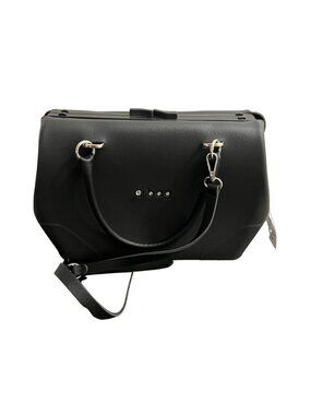 O BAG DOC BLACK WITH SWAROVSKI Made in Italy